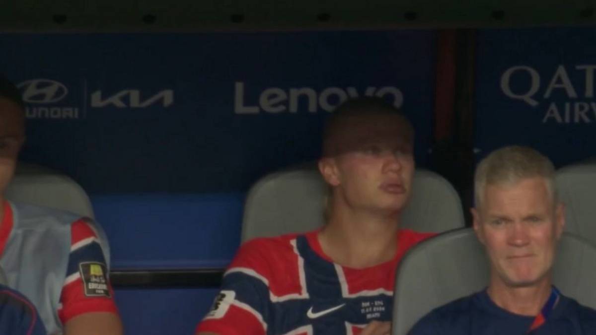 El desgarrador llanto de Haaland en la derrota de Noruega vs. Inglaterra en el Mundial 2026