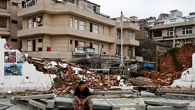 El tifón Bavi azota el este de China y amenaza con varios días de fuertes lluvias El tifón Bavi azota el este de China y amenaza con varios días de fuertes lluvias