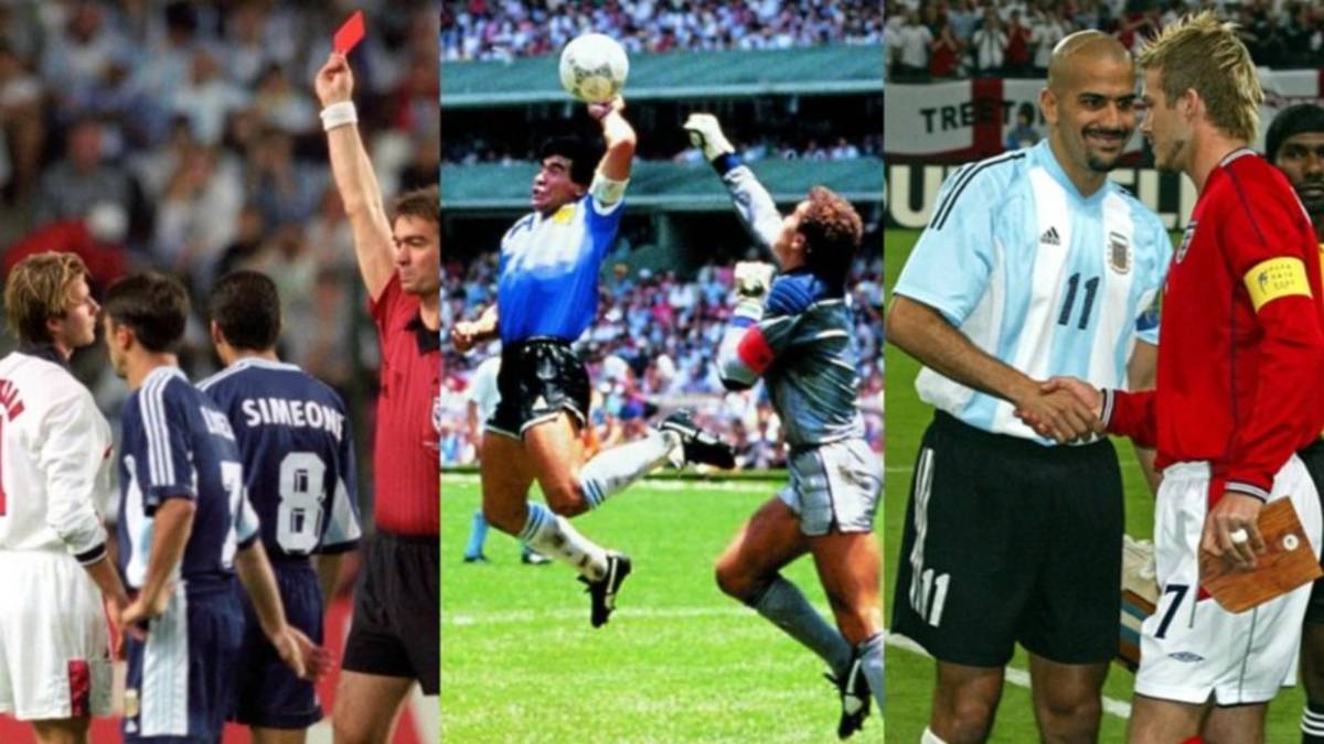 Dos alegrías eternas y una eliminación: el historial de Argentina vs. Inglaterra en Mundiales