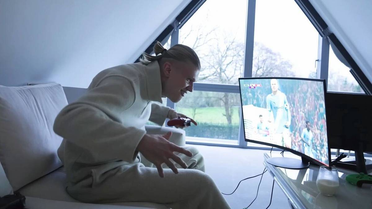 Furor en el Mundial: los videojuegos favoritos que obsesionan a Erling Haaland en sus ratos libres