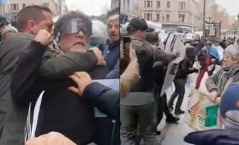Brutal represión: Gendarmería golpeó a jubilados y excombatientes de Malvinas | Javier milei presidente