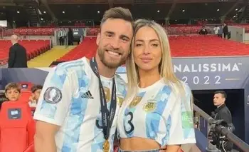 Qué dijo Calvagni, la esposa de Tagliafico, sobre los prejuicios  | Selección argentina