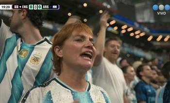 Sorpresa por la aparición de Nancy Pazos en la transmisión de Argentina-Inglaterra | Mundial 2026