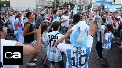 Argentina a la final del Mundial 2026: así se festeja en todo el mundo Argentina a la final del Mundial 2026: así se festeja en todo el mundo