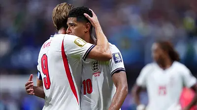 Harry Kane y Jude Bellingham Harry Kane y Jude Bellingham