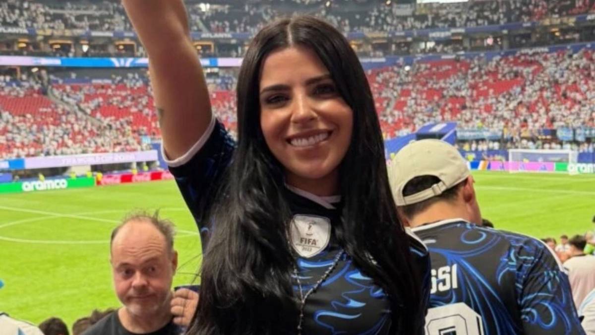 Fin de la polémica: Valu Cervantes mostró como festejó el triunfo de Argentina ante Inglaterra