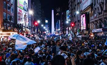 Desahogo popular: las imágenes más impactantes de los festejos en Argentina | Selección argentina