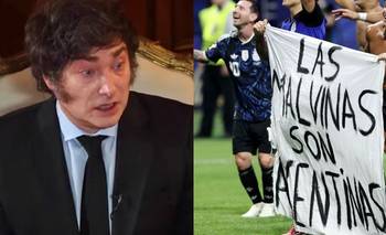 "Intrascendentes": la lamentable frase de Milei sobre la bandera de Malvinas | Javier milei presidente