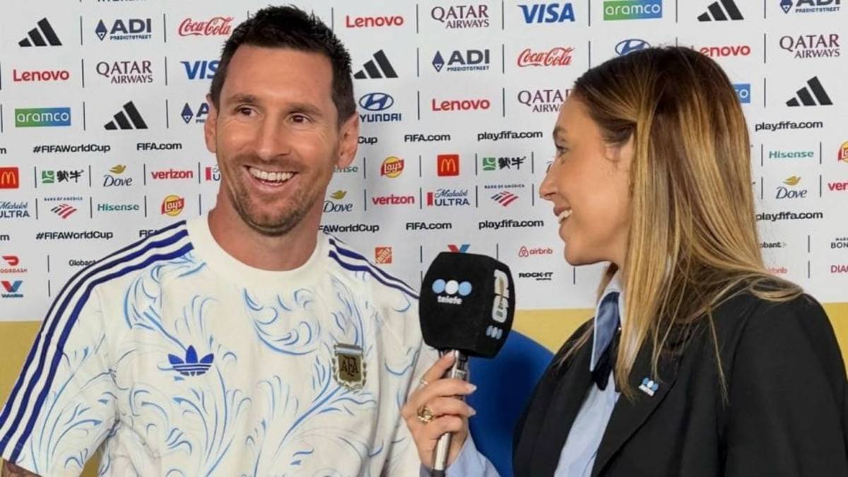 El tierno momento viral de Sofi Martínez con Messi durante el Mundial: Por la última de Leo