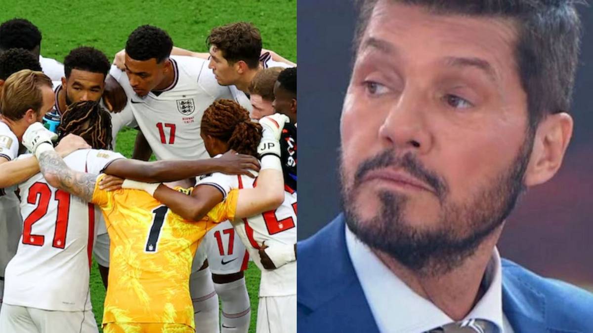 Tinelli se la pudrió a una figura de Inglaterra tras el triunfo de Argentina: "Burros"