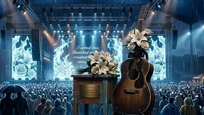 Conmoción en la música por el fallecimiento de famoso cantante. Conmoción en la música por el fallecimiento de famoso cantante.