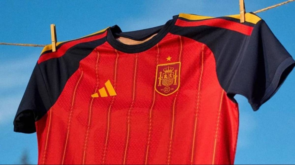 Cómo es la camiseta de España en el Mundial 2026: la foto y qué significado tiene