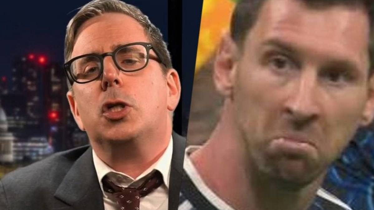 Pasó en vivo: un periodista inglés, a los gritos contra la Selección Argentina, trató a Messi de "discapacitado"