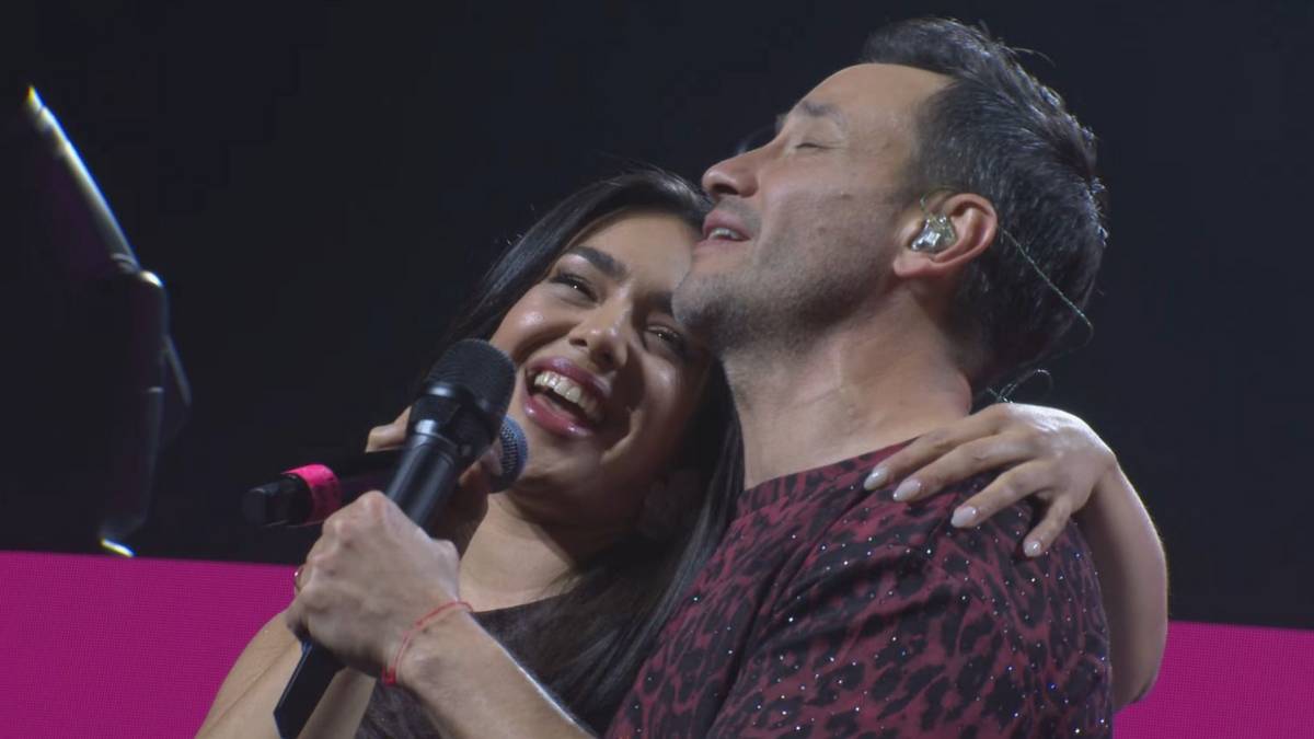 Fiesta en el folklore y la cumbia por el nuevo estreno de Luciano Pereyra con Ángela Leiva