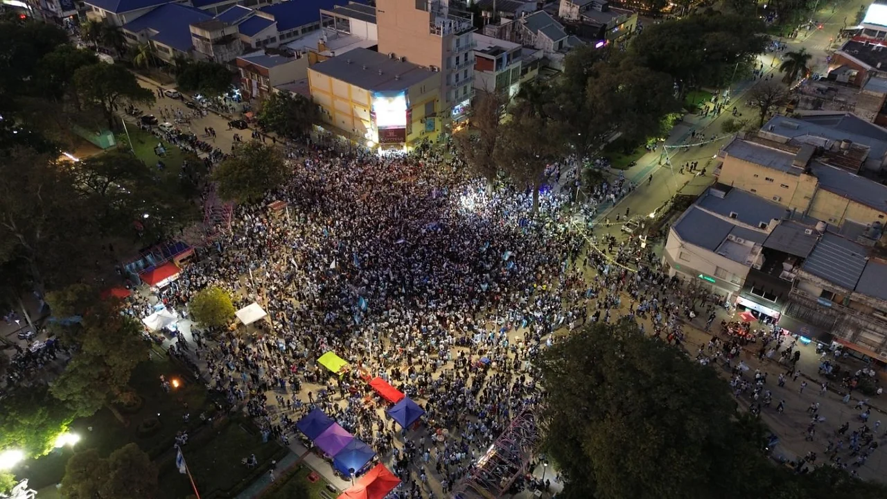 Destacan el operativo de seguridad de la Policía de Formosa para acompañar los festejos del Mundial en todo el territorio 