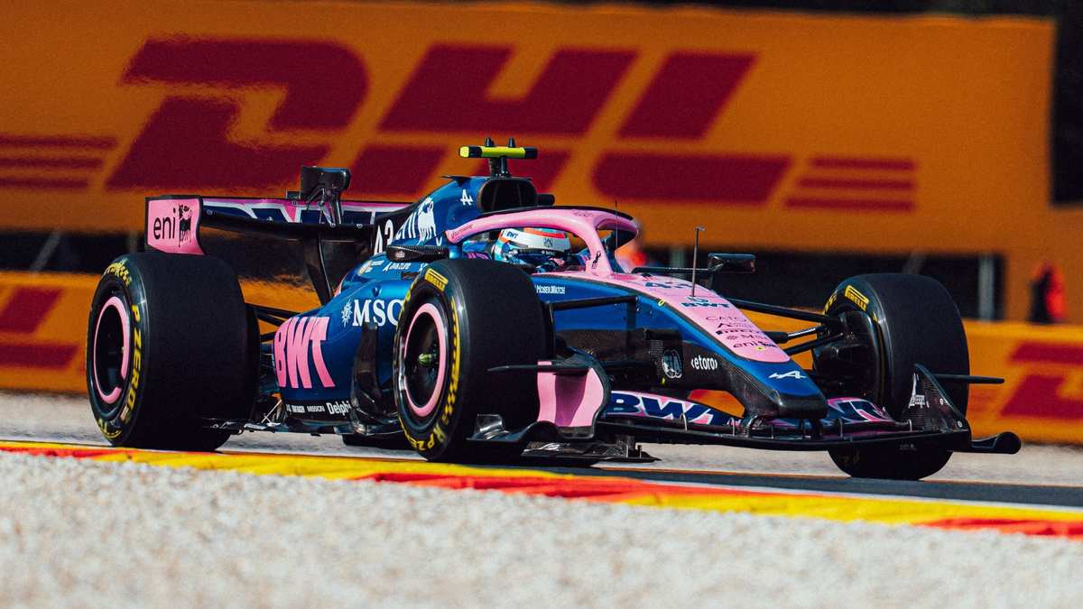 F1: Colapinto brilló en la FP2 del GP de Bélgica con su mejor resultado del año
