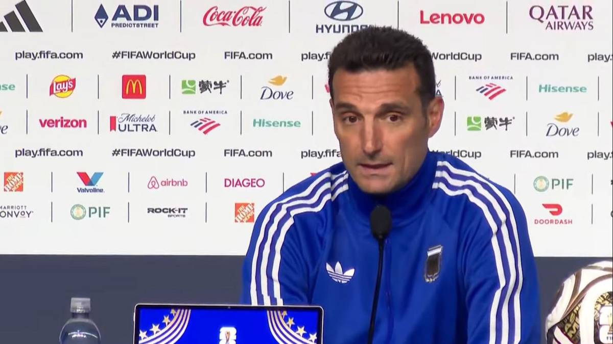 El reclamo de Scaloni antes de la final contra España: "Nos obligaron a entrenar en un horario que no queríamos"