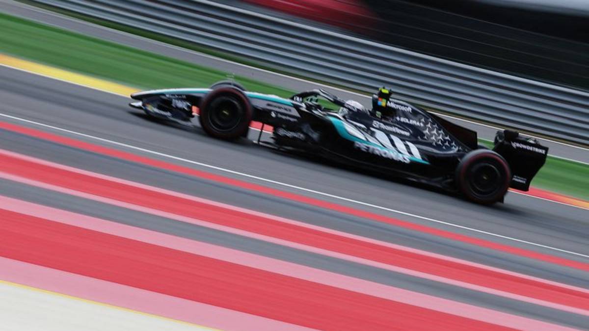 Antonelli marca mejor tiempo en última sesión de prácticas del GP Bélgica; Hamilton sufre accidente
