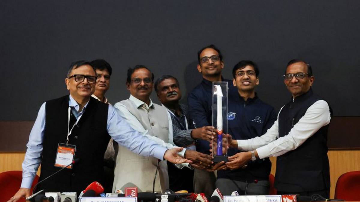 Compañía india Skyroot lanza el Vikram-1 en la primera misión orbital privada con un cohete