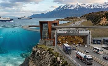 El ambicioso megaproyecto para unir Tierra del Fuego con el continente | Obra pública