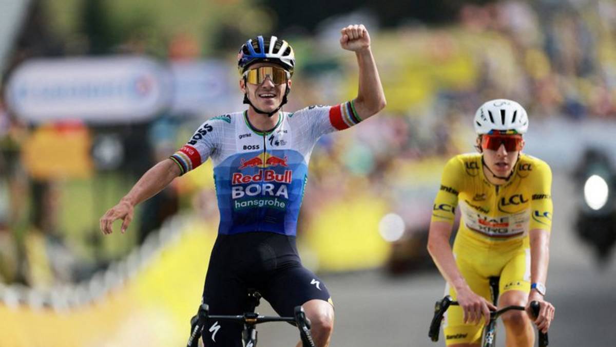 Evenepoel gana la etapa 15 del Tour de Francia, mientras Vingegaard abandona tras una caída