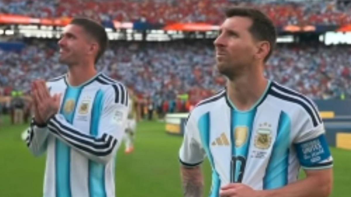 El sentido pedido de disculpas de Rodrigo De Paul a los hinchas tras la derrota de Argentina en la final