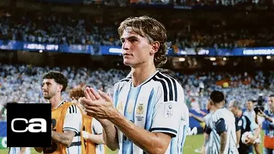 Nico Paz fue el primero en expresarse tras la derrota de la Selección Argentina: "Orgulloso de representar a este país" Nico Paz fue el primero en expresarse tras la derrota de la Selección Argentina: "Orgulloso de representar a este país"