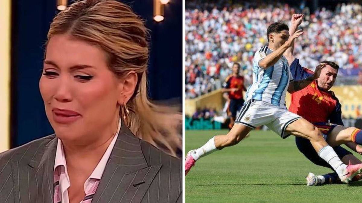 Alerta por lo que le pasó a Wanda Nara en medio de la final del Mundial: "Entraron"