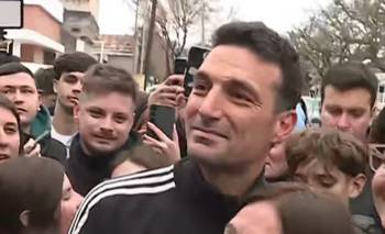Scaloni habló en su llegada a Pujato: "Conseguimos la unión de todos" | Selección argentina