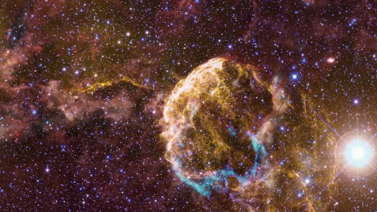 Científicos detectan indicios de dos enormes estrellas compañeras que explotaron