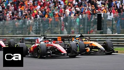 Charles Leclerc vs. Oscar Piastri en el GP de Bélgica 2026. Charles Leclerc vs. Oscar Piastri en el GP de Bélgica 2026.