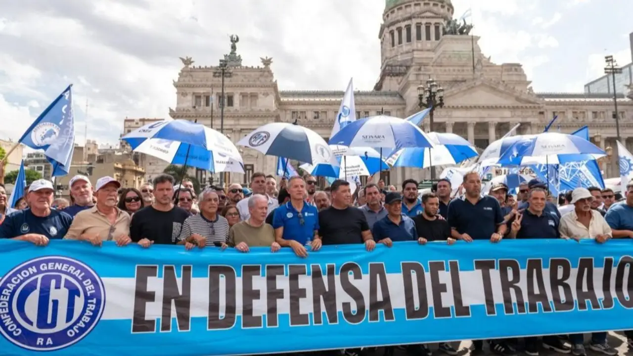 CGT en protesta