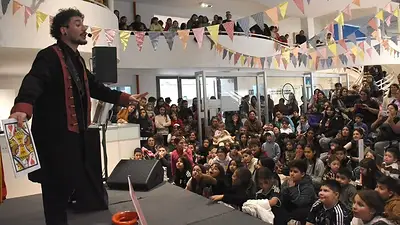 Museo Moyano, show de magia. Museo Moyano, show de magia.
