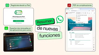 WhatsApp anunció cuatro novedades WhatsApp anunció cuatro novedades