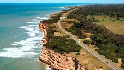 Vista aérea del mar Vista aérea del mar