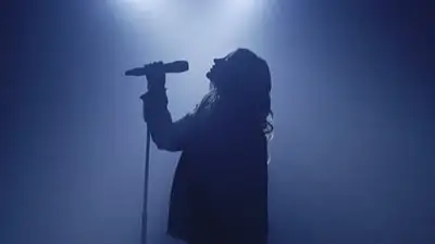 Cantante argentina. Cantante argentina.