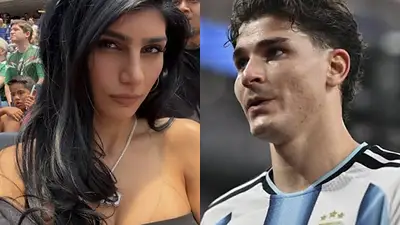 Mia Khalifa y Julián Álvarez. Mia Khalifa y Julián Álvarez.