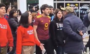 Un "grupo de choque" libertario irrumpió en la facultad de Filosofía y Letras de la UBA | Tensión 