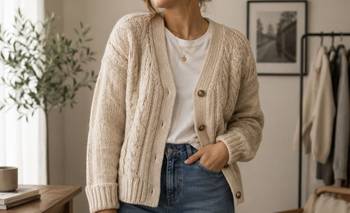 El saco de lana que creías pasado de moda volvió y es el favorito del invierno | Moda