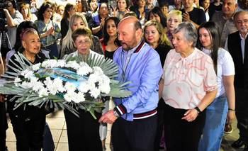 Insfrán encabezó el acto homenaje del 74° aniversario del paso a la inmortalidad de Evita | Eva perón