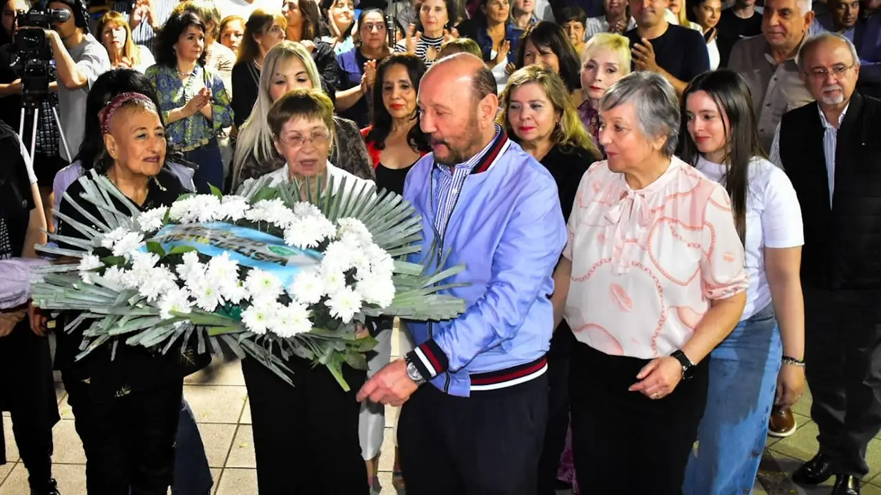 "Una lucha incansable": Insfrán encabezó el acto homenaje del 74° aniversario del paso a la inmortalidad de Evita