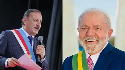 "No representa a millones de argentinos": Quintela expresó su solidaridad con Lula tras los insultos de Milei "No representa a millones de argentinos": Quintela expresó su solidaridad con Lula tras los insultos de Milei