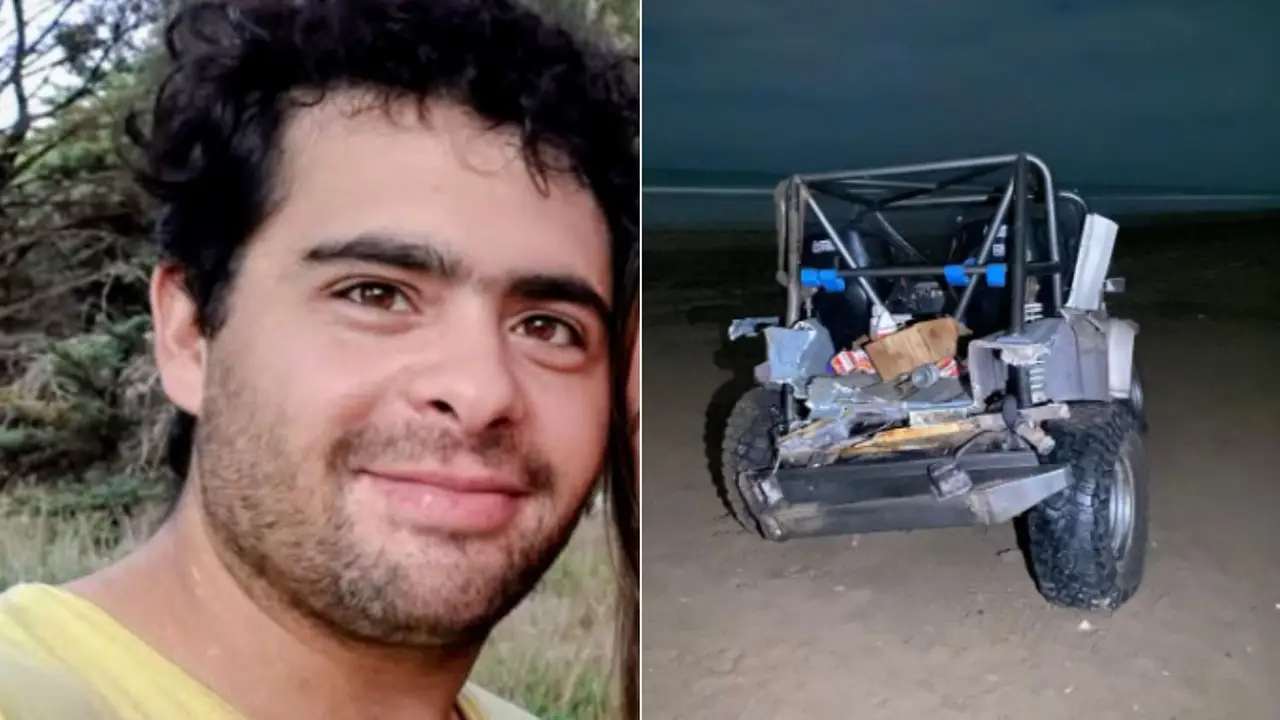 Tenía 35 años: quién era el hombre que volcó con un jeep y murió en Necochea
