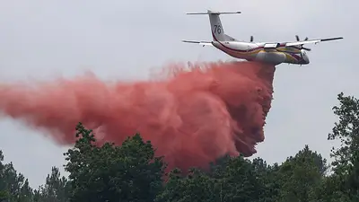 Francia se prepara para otra ola de calor mientras los bomberos combaten el incendio de Burdeos Francia se prepara para otra ola de calor mientras los bomberos combaten el incendio de Burdeos