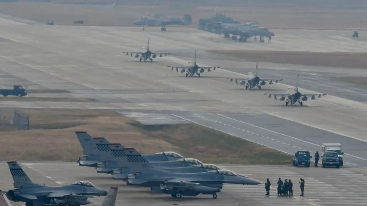 Seúl informa de fuga de fósforo blanco en una base aérea estadounidense en Corea del Sur