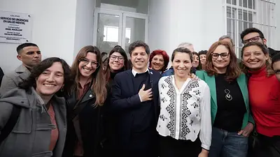 Kicillof: “El cambio cultural es garantizar un sistema público que abrace y cuide a las personas” Kicillof: “El cambio cultural es garantizar un sistema público que abrace y cuide a las personas”