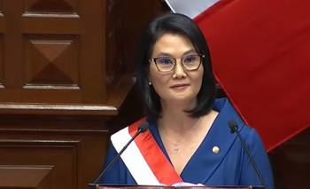 Keiko asumió en Perú y anunció que las FF.AA. se harán cargo de la seguridad interior | Perú