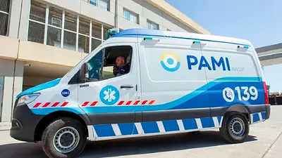Ambulancia de PAMI. Ambulancia de PAMI.