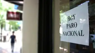 Paro nacional. Paro nacional.