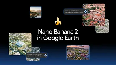 Nano Banana ya está en Google Earth Nano Banana ya está en Google Earth